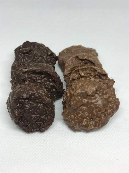 Dark Chocolate Coconut Clusters 1/2 lb