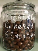 Chocolate covered Almonds 1/2 lb
