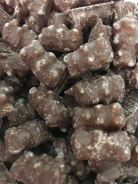 Chocolate Covered Gummy Bears 1/2 lb